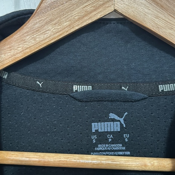 PUMA mock neck track jacket. Size S. - Picture 6 of 7